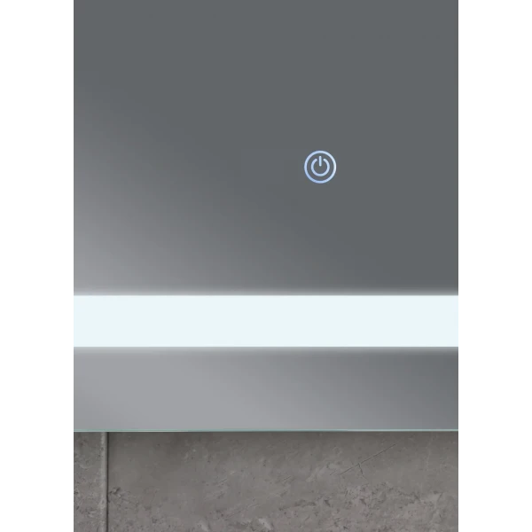 Зеркало Mixxus TWEE MR09-80x60-Reverse с Led Touch, Anti-fog, димером, регулятором яркости (MI6660)