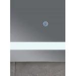 Дзеркало Mixxus TWEE MR09-80x60-REVERSE з LED Touch, Anti-fog, димером, регулюванням яскравості (MI6660)