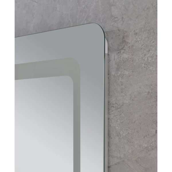 Дзеркало Mixxus TWEE MR09-80x60-REVERSE з LED Touch, Anti-fog, димером, регулюванням яскравості (MI6660)