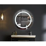 Дзеркало Mixxus PLAIN MC03-60 з LED Touch, Anti-fog, димером, регулюванням яскравості (MI6662)