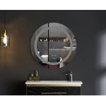 Дзеркало Mixxus PLAIN MC03-60 з LED Touch, Anti-fog, димером, регулюванням яскравості (MI6662)