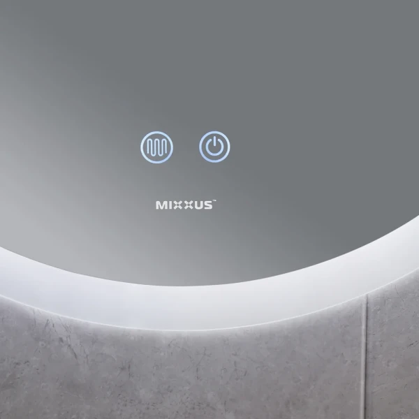Зеркало Mixxus PLAIN MC11-60 с Led Touch, Anti-fog, димером, регулятором яркости (MI6663)