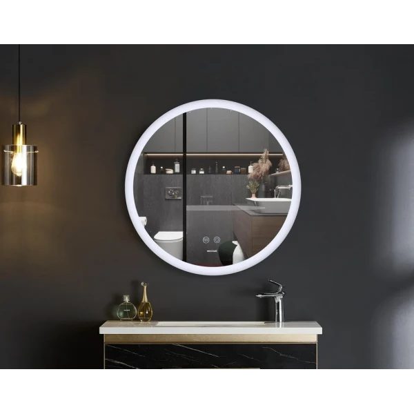 Дзеркало Mixxus PLAIN MC11-60 з LED Touch, Anti-fog, димером, рег. яскравості (MI6663)