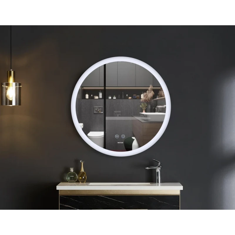 Дзеркало Mixxus PLAIN MC11-60 з LED Touch, Anti-fog, димером, рег. яскравості (MI6663)