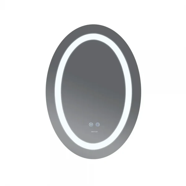 Зеркало Mixxus PLAIN MV03-50x70 с Led Touch, Anti-fog, димером, регулятором яркости (MI6664)