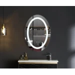 Дзеркало Mixxus PLAIN MV03-50x70 з LED Touch, Anti-fog, димером, рег. яскравості (MI6664)