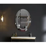 Дзеркало Mixxus PLAIN MV03-50x70 з LED Touch, Anti-fog, димером, рег. яскравості (MI6664)