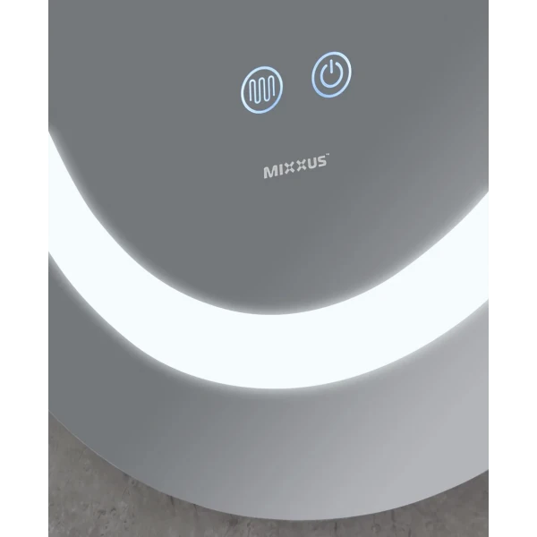 Дзеркало Mixxus PLAIN MV03-50x70 з LED Touch, Anti-fog, димером, рег. яскравості (MI6664)