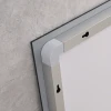 Дзеркало Mixxus WARM MR02-70x50-CASE з LED Touch, Anti-fog, димером, рег. яскравості, годинником (MI6669)