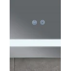Дзеркало Mixxus WARM MR12-90x70-REVERSE з LED Touch, Anti-fog, димером, рег. яскравості (MI6675)