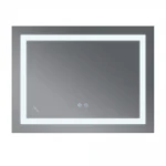 Дзеркало Mixxus WARM MR12-90x70-REVERSE з LED Touch, Anti-fog, димером, рег. яскравості (MI6675)