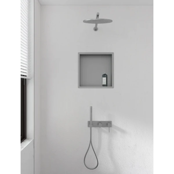 Полка-ниша для ванной комнаты Mixxus Premium NICHE-0101 из нержавеющей стали SUS304 (MI6677)