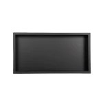 Полка-ниша для ванной комнаты Mixxus Premium NICHE-0102 BLACK из нержавеющей стали SUS304 (MI6680)
