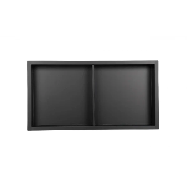 Полиця-ніша для ванної кімнати Mixxus Premium NICHE-0103 BLACK із нержавіючої сталі SUS304 (MI6682)