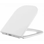 Сидение-крышка для унитаза Mixxus SEAT COVER QUADRO-2003 с микролифтом 430х338х35mm (MI6689)