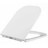 Сидіння-кришка для унітазу Mixxus SEAT COVER QUADRO-2003 з мікроліфтом 430х338х35mm (MI6689)