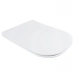 Сидіння-кришка для унітазу Mixxus SEAT COVER QUADRO-2003 з мікроліфтом 430х338х35mm (MI6689)