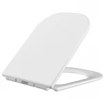 Сидіння-кришка для унітазу Mixxus SEAT COVER QUADRO-2003 з мікроліфтом 430х338х35mm (MI6689)