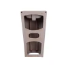 Раковина моноблок Mixxus STYLE-1101 з отвором під змішувач та переливом 440х380х830mm (MI6696)