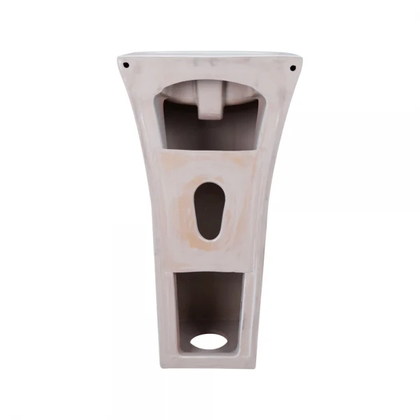 Раковина моноблок Mixxus BEVEL-1101 с отверстием под смеситель и переливом 450х435х835mm (MI6697)