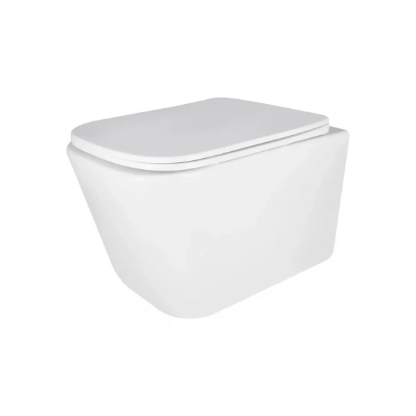 Унітаз підвісний Mixxus QUADRO-0303-T3 485x340x365mm, система змиву TORNADO 3.0 (MI6702)