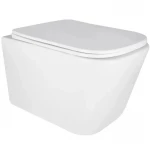 Унітаз підвісний Mixxus QUADRO-0303-T3 485x340x365mm, система змиву TORNADO 3.0 (MI6702)