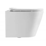 Унітаз підвісний Mixxus BEVEL-0302-T3 520x360x365mm, система змиву TORNADO 3.0 (MI6705)