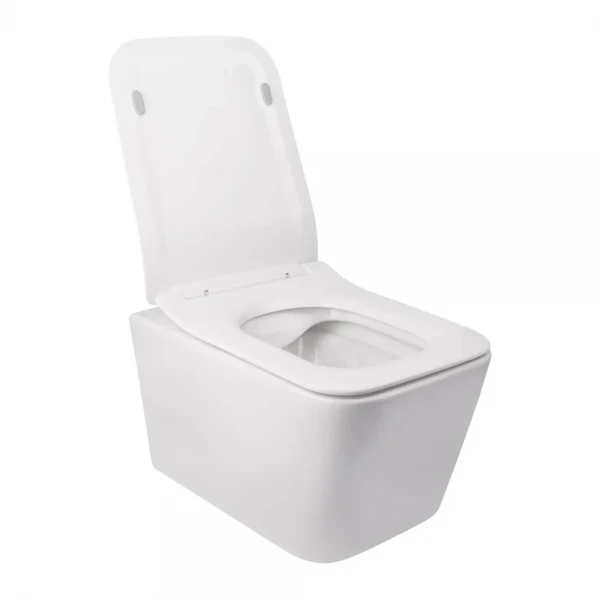 Унітаз підвісний Mixxus QUADRO-0304-R 520x360x365mm, система змиву RIMLESS (MI6707)