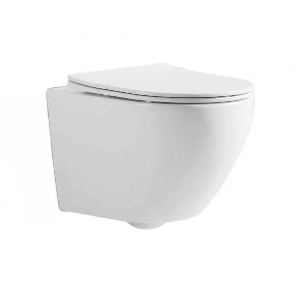 Унитаз подвесной Mixxus ELLIPSE-0306-R 520x360x365mm, система смыва RIMLESS (MI6708)