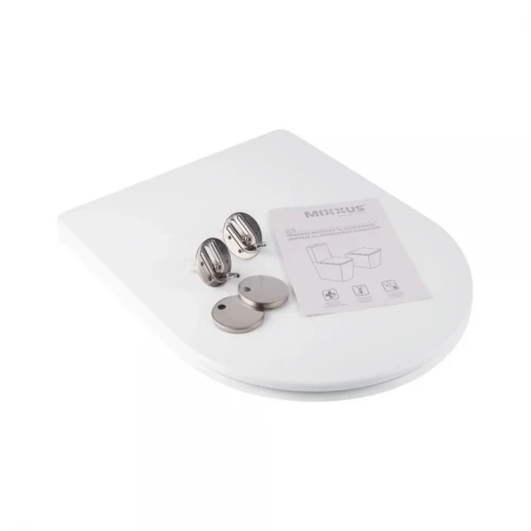 Унітаз підвісний Mixxus ELLIPSE-0306-R 520x360x365mm, система змиву RIMLESS (MI6708)