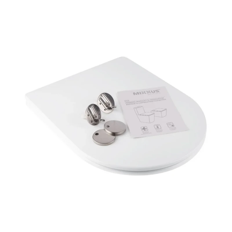 Унітаз підвісний Mixxus ELLIPSE-0306-R 520x360x365mm, система змиву RIMLESS (MI6708)