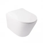 Унитаз подвесной Mixxus BEVEL-0302-R 520x360x365mm, система смыва RIMLESS (MI6709)