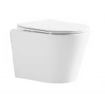 Унитаз подвесной Mixxus BEVEL-0302-R 520x360x365mm, система смыва RIMLESS (MI6709)