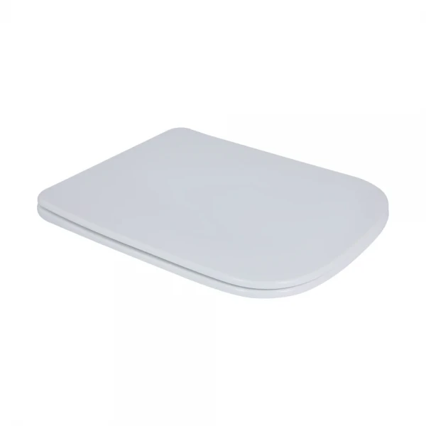 Сидіння-кришка для унітазу Mixxus SEAT COVER QUADRO-2001 з мікроліфтом 450x360x60mm (MI6717)