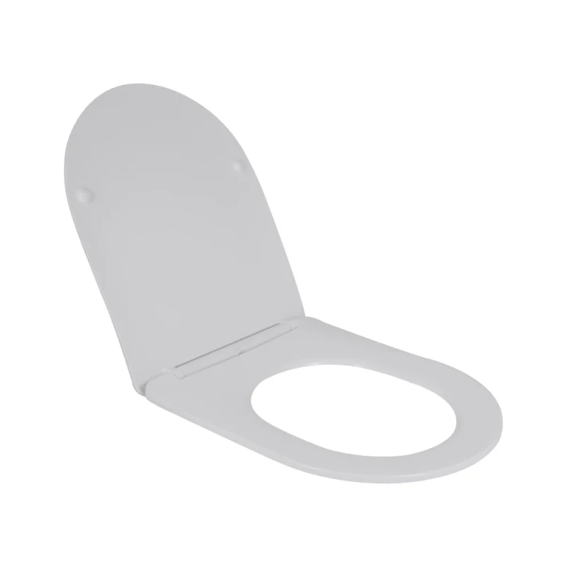 Сидіння-кришка для унітазу Mixxus SEAT COVER BEVEL-2001 з мікроліфтом 455x380x60mm (MI6718)