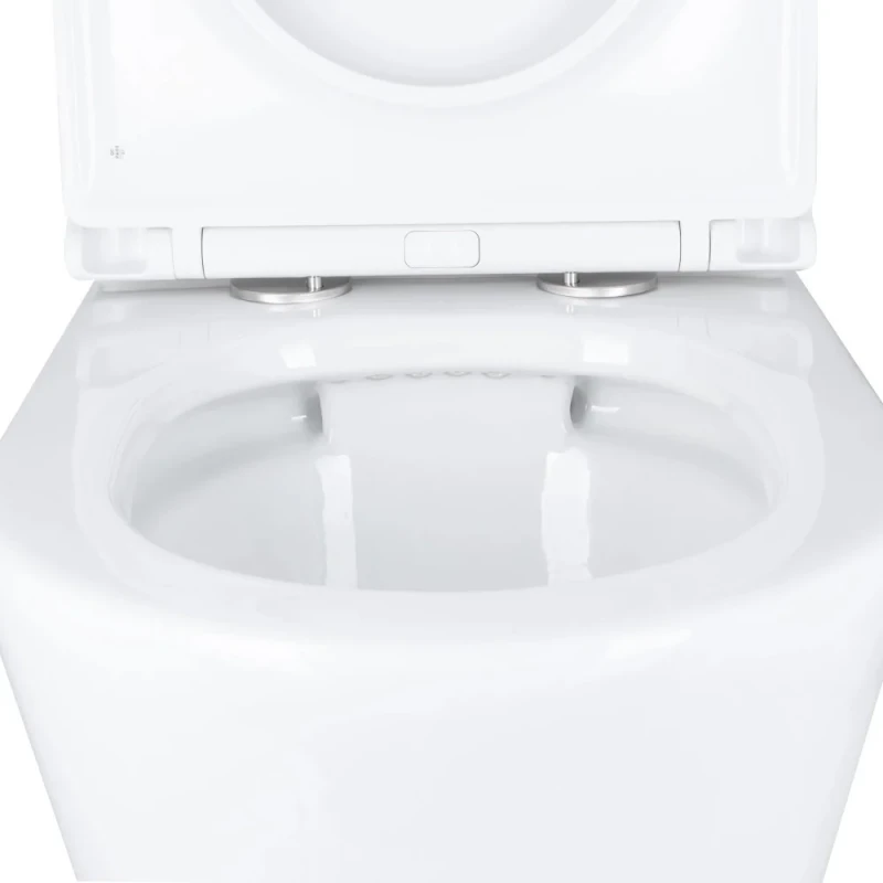 Унітаз-компакт Mixxus BEVEL-0405-R 605х370х800mm, система змиву RIMLESS (MI6728)