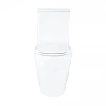 Унітаз-компакт Mixxus BEVEL-0405-R 605х370х800mm, система змиву RIMLESS (MI6728)