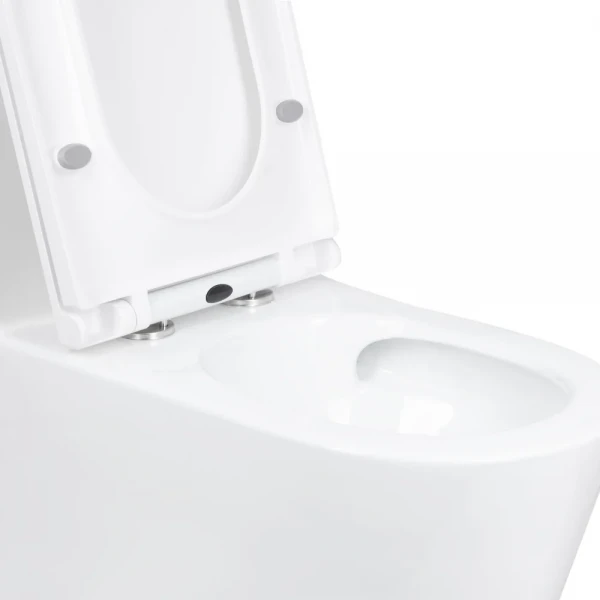 Унітаз моноблок підлоговий Mixxus BEVEL-0406-T1 690х360х790mm, система змиву TORNADO 1.0 (MI6729)