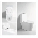 Унітаз моноблок підлоговий Mixxus BEVEL-0406-T1 690х360х790mm, система змиву TORNADO 1.0 (MI6729)