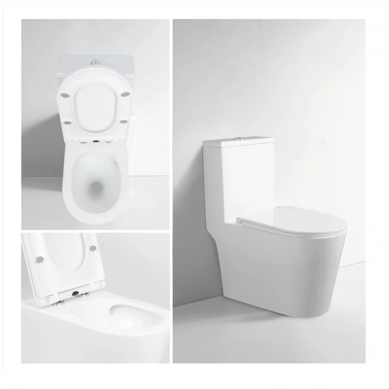 Унітаз моноблок підлоговий Mixxus BEVEL-0406-T1 690х360х790mm, система змиву TORNADO 1.0 (MI6729)