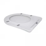 Сидение-крышка для унитаза Mixxus SEAT COVER BEVEL-2004 560х363х30mm, с микролифтом (MI6730)