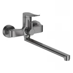 Змішувач для ванни Mixxus Premium DALI 006 EURO Graphite  (MI6758)