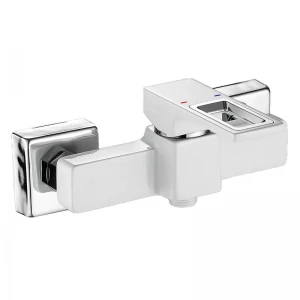 Смеситель для душевой кабины Mixxus Premium DANTE 003 White-Chrome (MI6793)