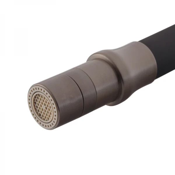 Смеситель для кухни Mixxus Premium ROSSI 017 латунный графит с гибким изливом (MI6829)