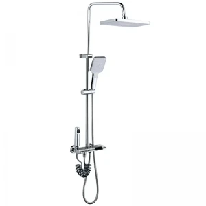 Душевая колонна со смесителем Mixxus Premium RIVIERA 009-J с кнопкой переключения, 4 режима (MI6834) Душевая колонна со смесителем Mixxus Premium RIVIERA 009-J с кнопкой переключения, 4 режима (MI6834)