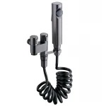 Кран для гигиенического душа и бачка унитаза Mixxus AVT-01 GRAPHITE с лейкой (MI6837)