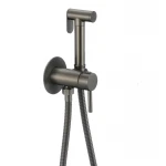 Смеситель для гигиенического душа Mixxus Premium Hans 002-A Inner Graphite с лейкой (Цвет графит) (MI6921)