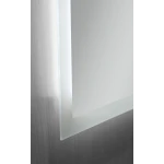 Дзеркало Mixxus FLAT MR04-100x80 з LED Touch, Anti-fog, димером, регулюванням яскравості, годинником (MI6927)