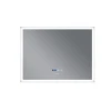 Дзеркало Mixxus FLAT MR04-100x80 з LED Touch, Anti-fog, димером, регулюванням яскравості, годинником (MI6927)