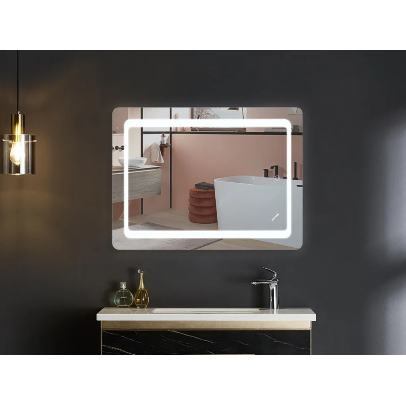 Дзеркало Mixxus TWEE MR09-50x80-REVERSE з LED Touch, Anti-fog, димером, регулюванням яскравості (MI6930)